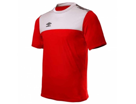Camiseta de Hombre para Fútbol UMBRO Ness Rojo (14 años)