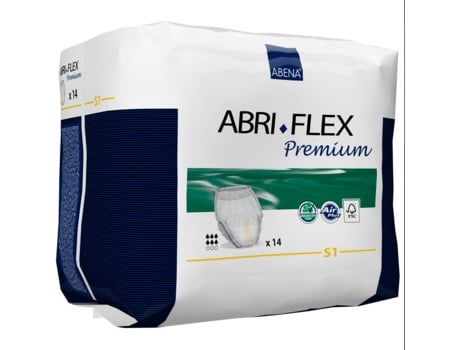 Pañales Calzoncillos ABENA Abri-Flex Premium S1 (Talla: S - 14 un)