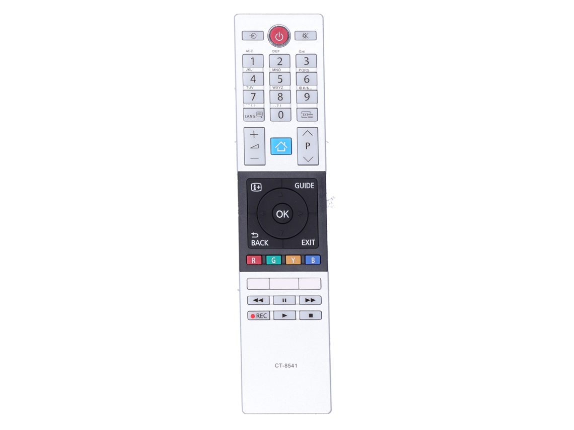 Mando A Distancia Para Televisores Led Hdtv Toshiba, De Abs Resistente.