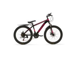 Generation Baturo Bicicleta De Montaña 24 Pulgadas – Rosa Con Guardabarros