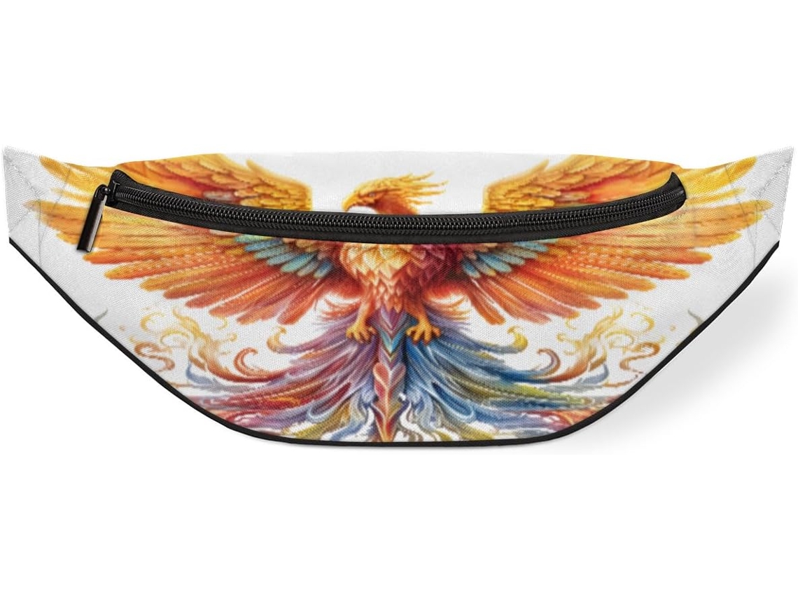 Riñonera para hombre con diseños estampados, de alta calidad y no extraíble.