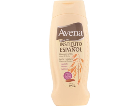 Crema Corporal INSTITUTO ESPAÑOL Avena Loción Hidratante (500 ml)