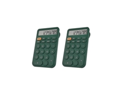 Calculadora de bolsillo con forma de galleta y mini llavero portátil (2024) Everley891