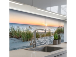 Salpicaderos De Cocina Sol - Naturaleza - Playa 100x60 Cm