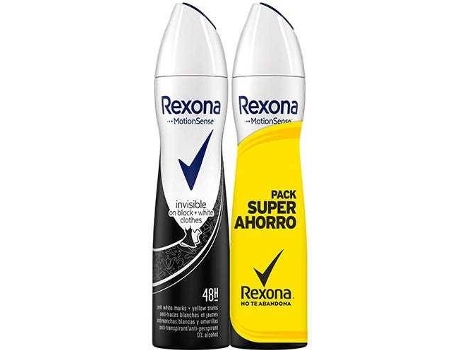 Desodorante REXONA Invisible 48 H Duplo