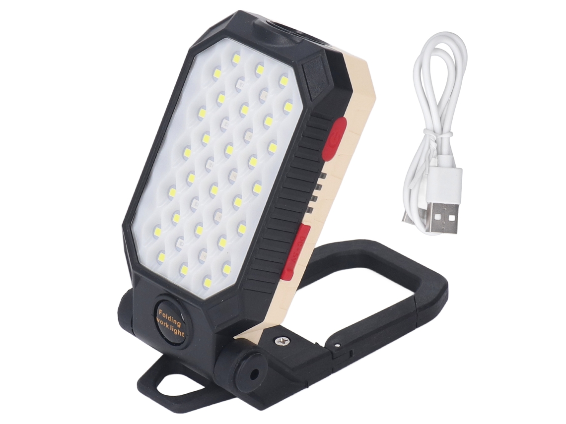2026velora-Lantena De Trabalho Cob 1000 Lm Sem Fio Led Magnética Impermeável Recarregável Usb Para Camping E Emergentes