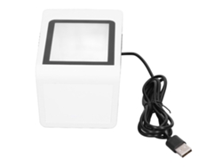 Escáner De Código De Barras De Escritorio Con Audio, Identificación Automática, Funcionamiento Manos Libres, Usb Y Lectura De Códigos Qr Para Pc Y Terminales De Punto De Venta.