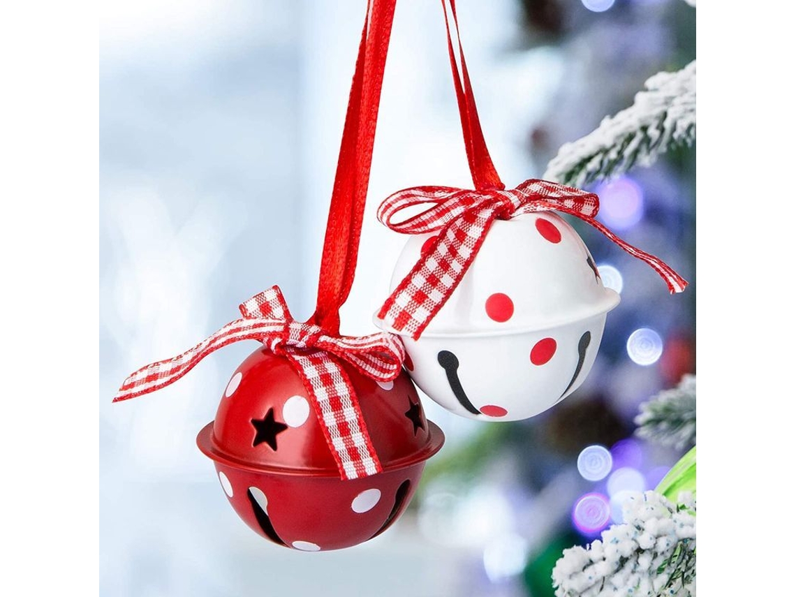 12 Campanas Navideñas, Decoración Hecha A Mano, Para Fiestas Navideñas Y Decoración Del Hogar.