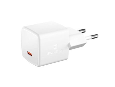 Cargador SWISSTEN 22055100 Blanco