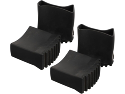 Protectores Antideslizantes Cuadrados De 5x2,5 Para Patas De Escaleras Plegables (cm)