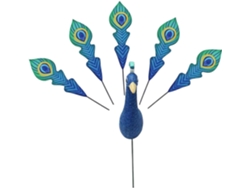 Estacas Decorativas Para Jardín, Aptas Para Uso Exterior: Estacas Con Forma De Pájaro Para Macetas, Con Cola