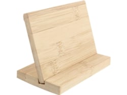 Tablero De Bambú Liso Con Base De 15 Cm, Tablero Para Nombres Para Oficinas Y Eventos.