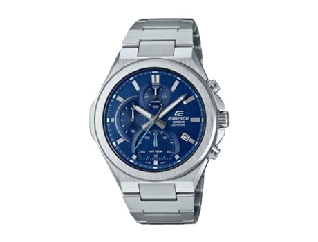 Reloj CASIO EDIFICE Hombre (Acero - Plateado)