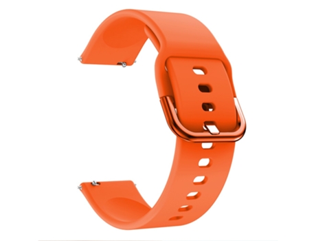 Correa de Silicona 22mm ajustable para Huawei Watch GT/Watch GT2/Watch Active/Watch Buds - anaranjado