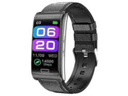 Reloj inteligente E600 2024, no invasivo, con podómetro, electrocardiograma, monitorización de presión arterial y glucosa en sangre Ly Ebike