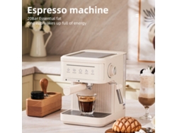 Cafetera eléctrica de 20 bares con vapor ajustable