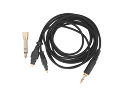 Cabo De Substituição Para Fones Hd580 Hd600 Hd650 Hd660s Hd6xx Com Adaptador 6.35mm 2m