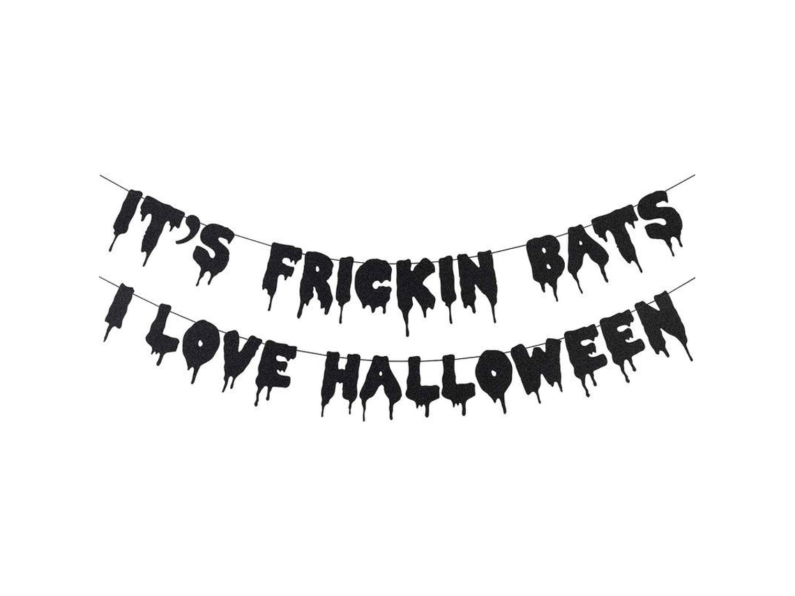 Guirnalda De Halloween - Decoración Para Fiestas, Repisas Y Jardines, Artículos De Halloween