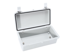 Caja De Conexiones Abs Impermeable Para Proyectos Eléctricos Exteriores, Con Cerradura.