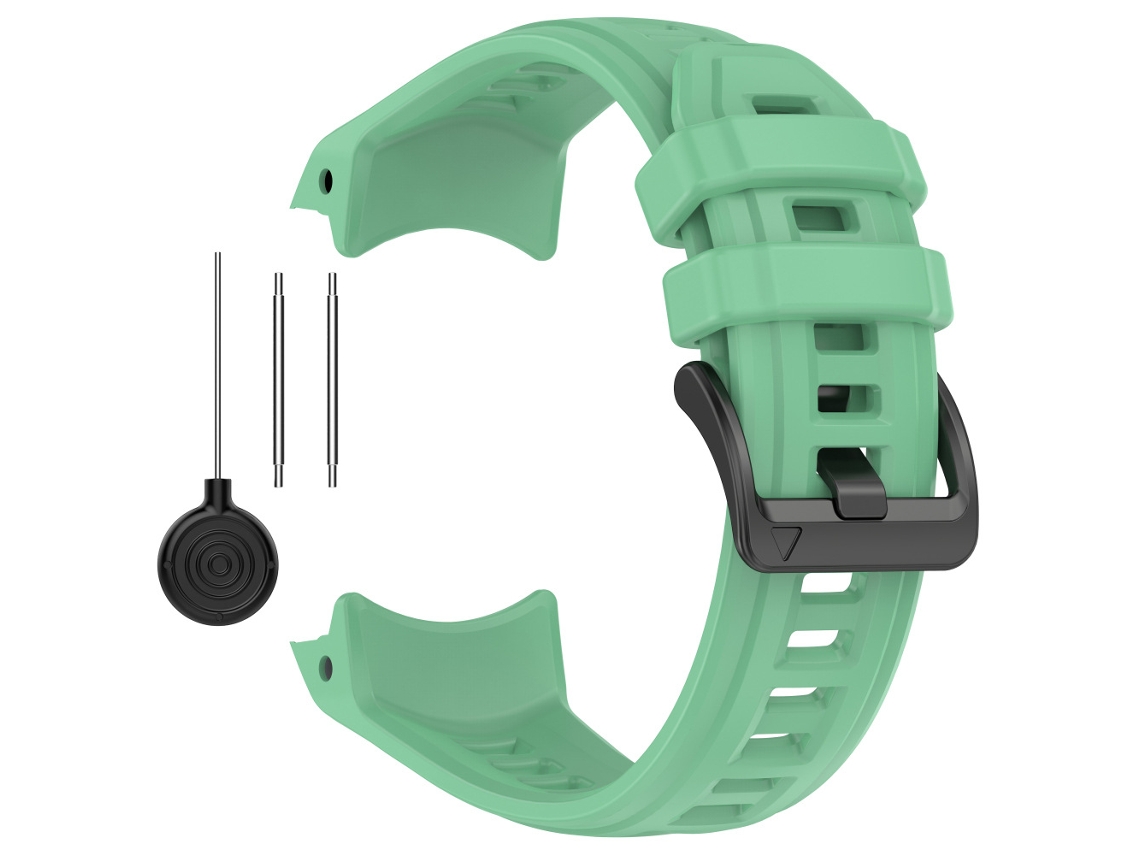 Bracelete Em Silicone Para Garmin Instinct 3 50mm Verde Hexinyigjly