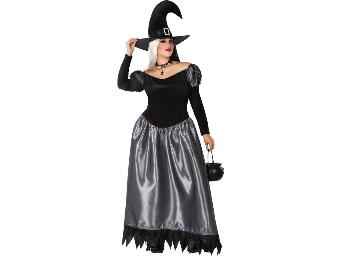 Disfraz de Mujer DISFRAZZES Bruja Elegante (Talla: XL)