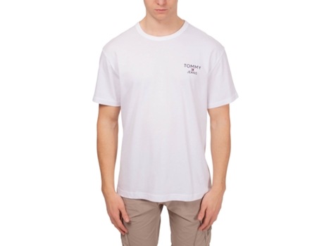 Camiseta de Hombre TOMMY JEANS Blanco (2XL)