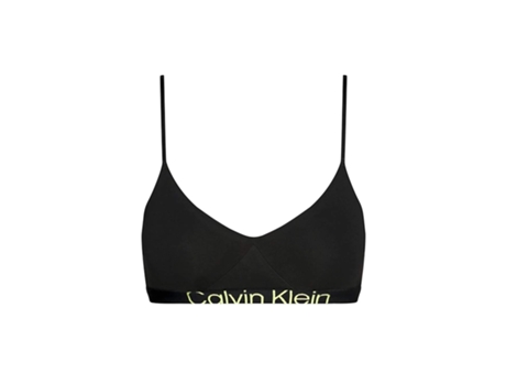 Sujetador de Mujer CALVIN KLEIN Gorge Ficelle Future Algodón Negro (XS)