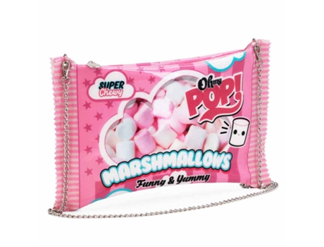 Bandolera OH MY POP! Oh My Pop Marshmallow Cadena Unisex (Rosa)