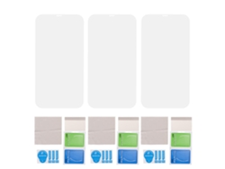 Protector De Pantalla Para Iphone 13 Mini Pet Recubierto Con Ar Hd Antiarañazos Y Antihuellas 3 Piezas