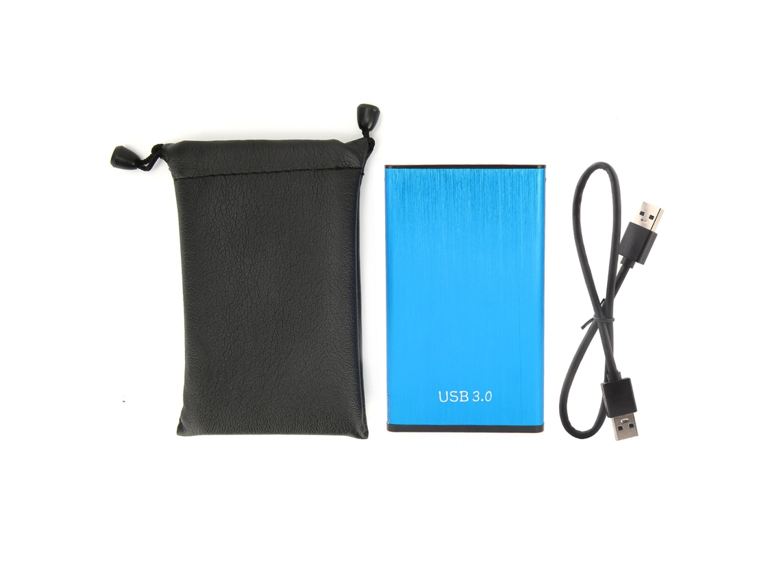 Disco Duro Externo Mecánico Usb3.0 De 2.5 Pulgadas Portátil Gk18 Azul 120g