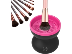 Limpiador De Brochas De Maquillaje Eléctrico, Portátil Y Recargable, Compacto, Silencioso Y Ergonómico, Ideal Para El Hogar Y Los Viajes, In