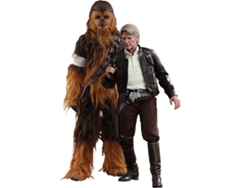 Figura Hot Toys MMS376 - Star Wars The Force Awakens - Han Solo And Chewbacca