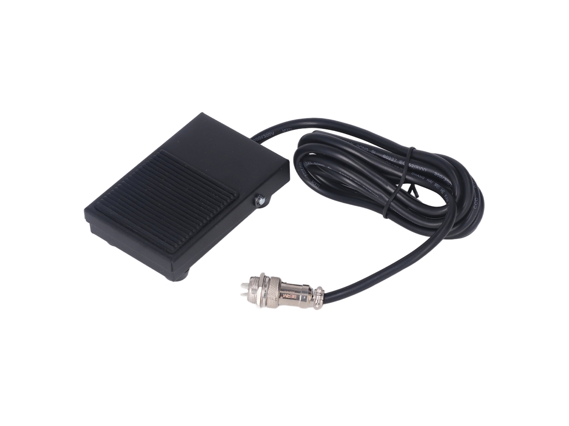 Pedal Con Cable De 2 M Y Conector De Aviación De 3 Pines Para Herramientas Eléctricas