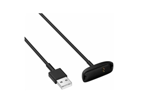 Cargador USB para Fitbit Inspire 2 - Negro