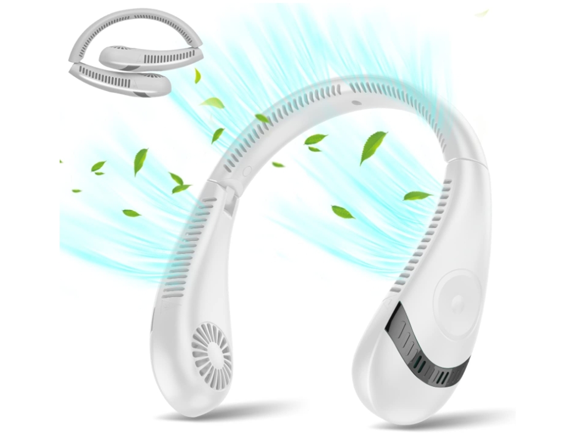 Ventilador de Cuello ENZON 5000Mah 360° Blanco