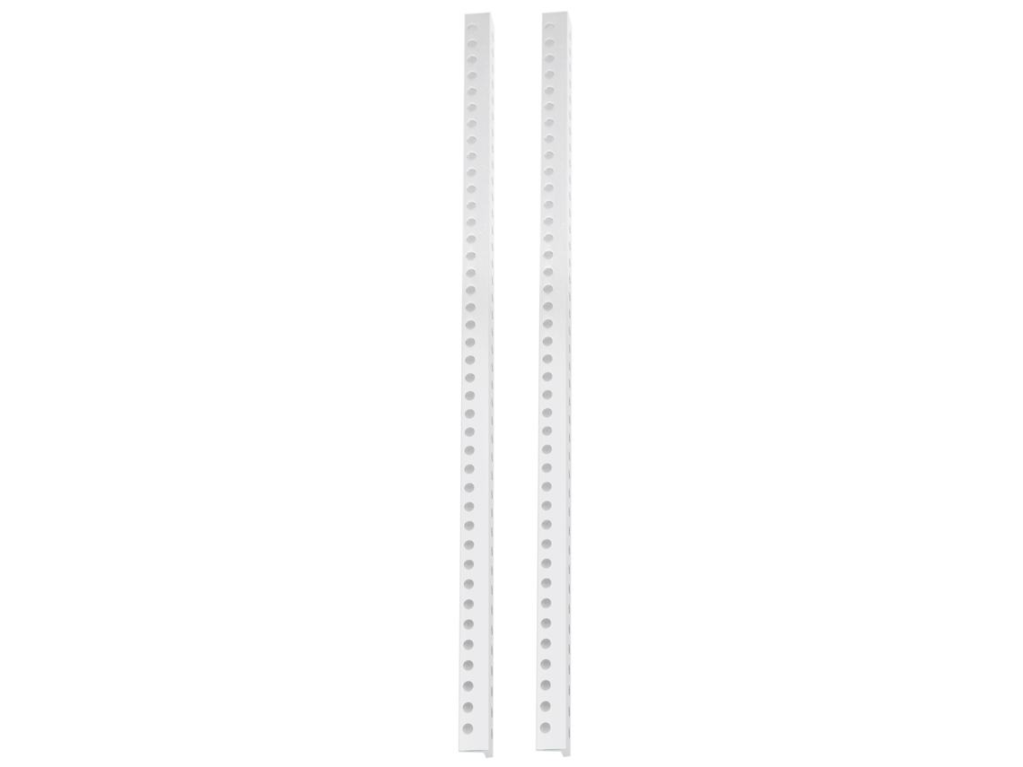 2 Piezas Perfil De Aluminio En L Con 40 Agujeros, Accesorios Para Robots, 12x12mm 3103-0040-0328