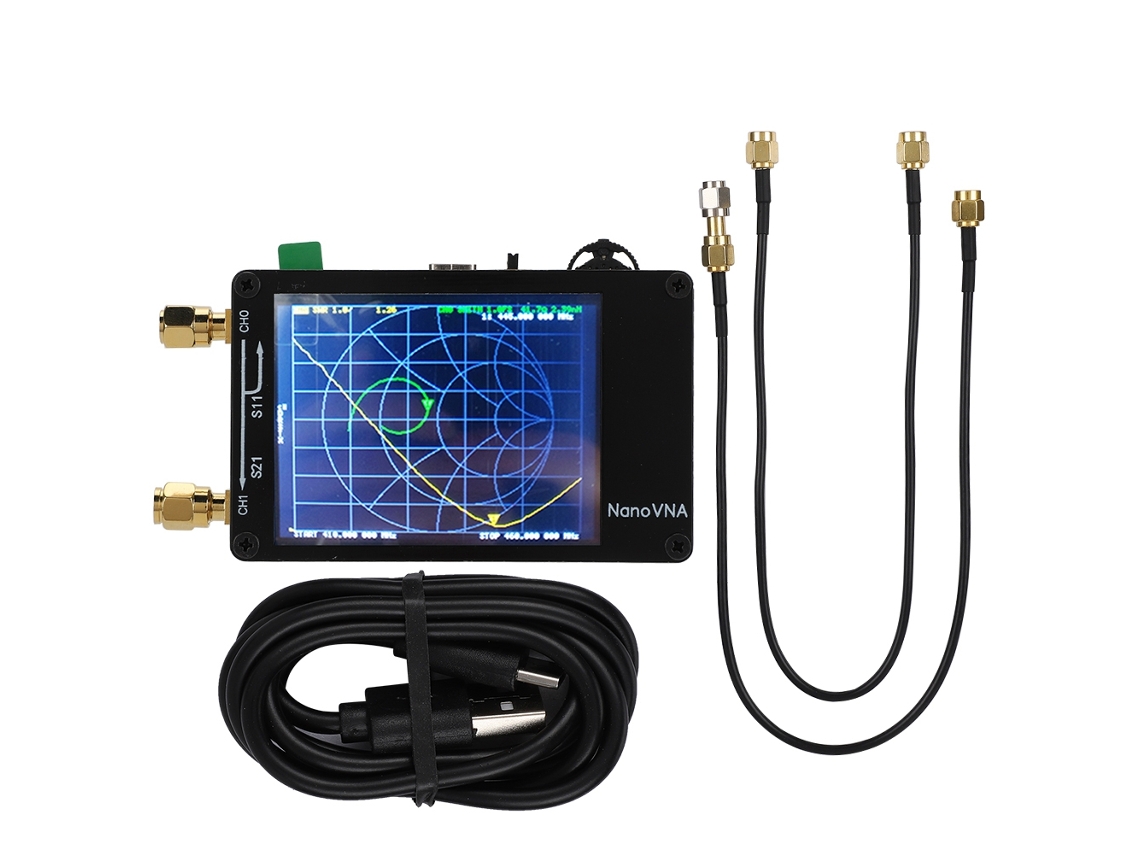 Analizador de antena (pantalla LCD de 2,8 pulgadas, alta precisión)