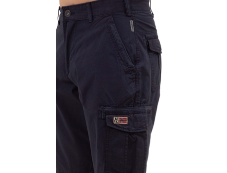 Bermuda de Hombre NAPAPIJRI Algodón Azul (numeric34)