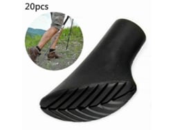 Rebe-20 Piezas 10 Pares De Amortiguadores De Goma Asfáltica X-4gt Para Bastones De Caminata Nórdica Y Senderismo Comunes