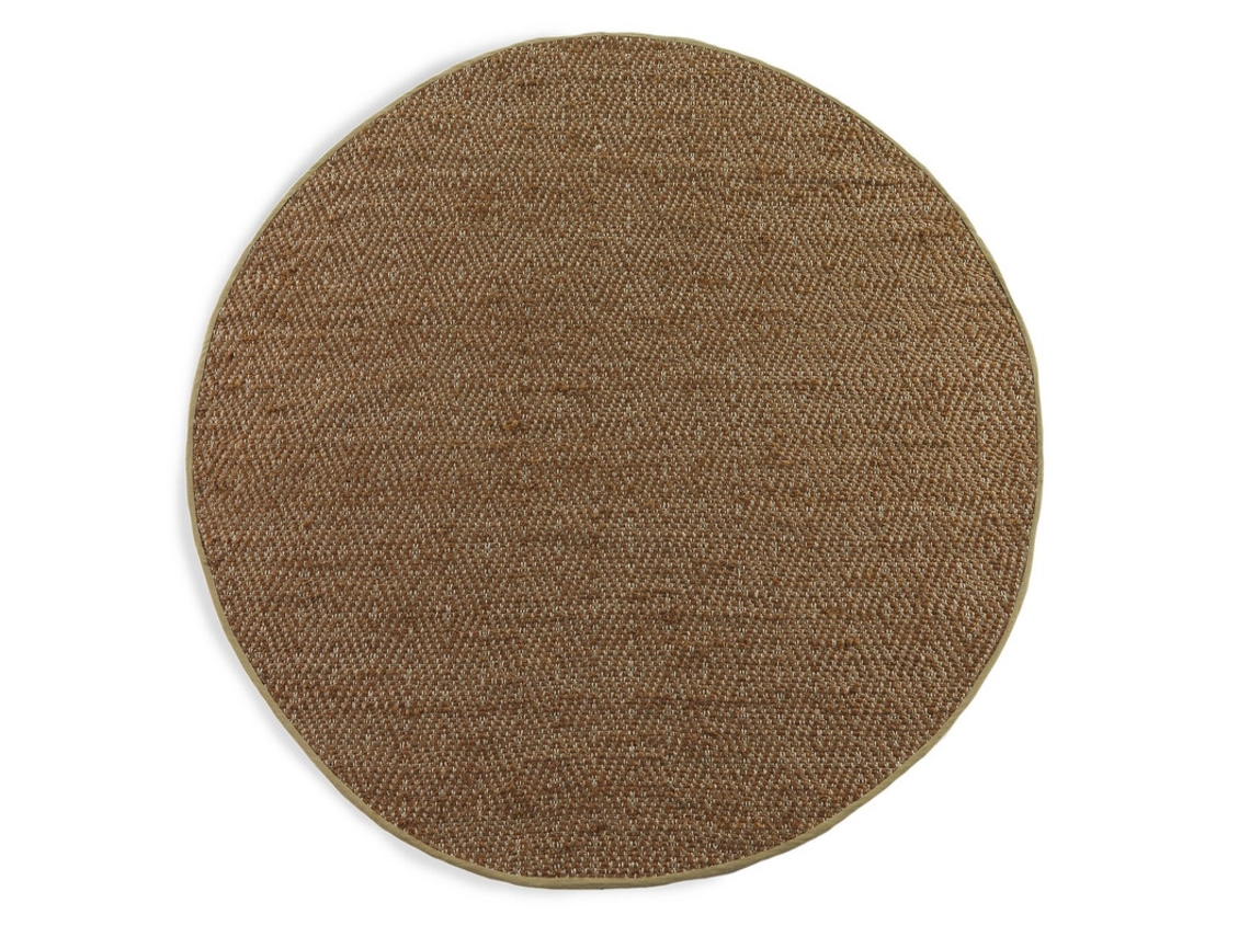 Alfombra (120 diam - Yute - Márron)