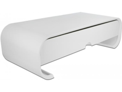 Soporte de escritorio para pantalla plana 18324, independiente, blanco, Delock (18324)