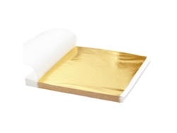 Imitación de pan de oro para manualidades, proyectos de arte y decoración.