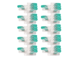 Conectores De 10 Cables Y613g, 1 Entrada, 3 Salidas, Ignífugos, Para Cables De 10-20 Awg, 41 A, 450 V.