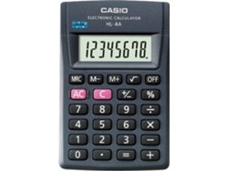 Calculadora Básica CASIO HL-4A Gris (8 dígitos)