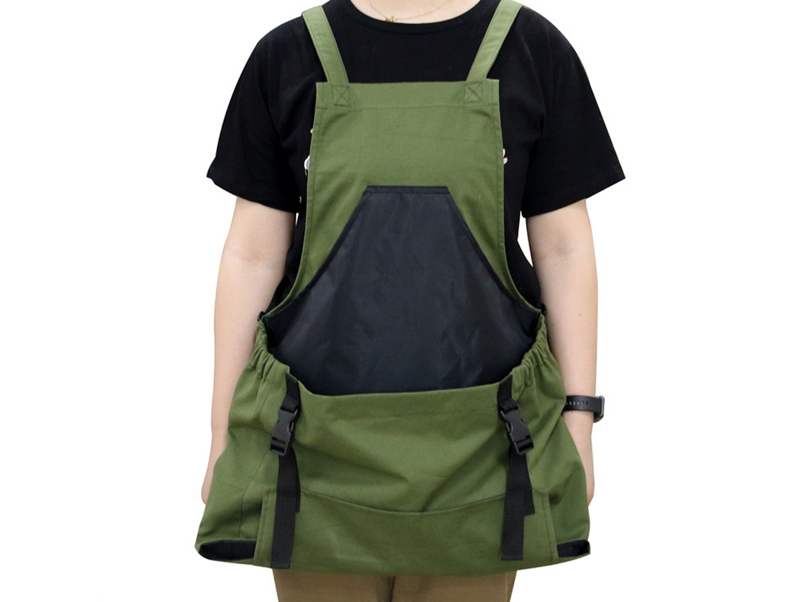 Delantal De Jardín Con Bolsillos Y Guantes, Bolsa De Cosecha Con Bolsillos De Liberación Rápida, Regalos Para Hombre Mujer