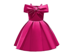 Vestido De Fiesta Con Lazo Para Niñas, Tutú De Novia O Vestido De Dama De Honor Gmm