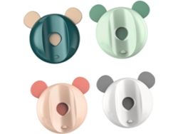 Juego De 4 Portacepillos De Dientes Elegantes Y Que Ahorran Espacio Para El Baño, Ideales Para Limpieza En Seco.