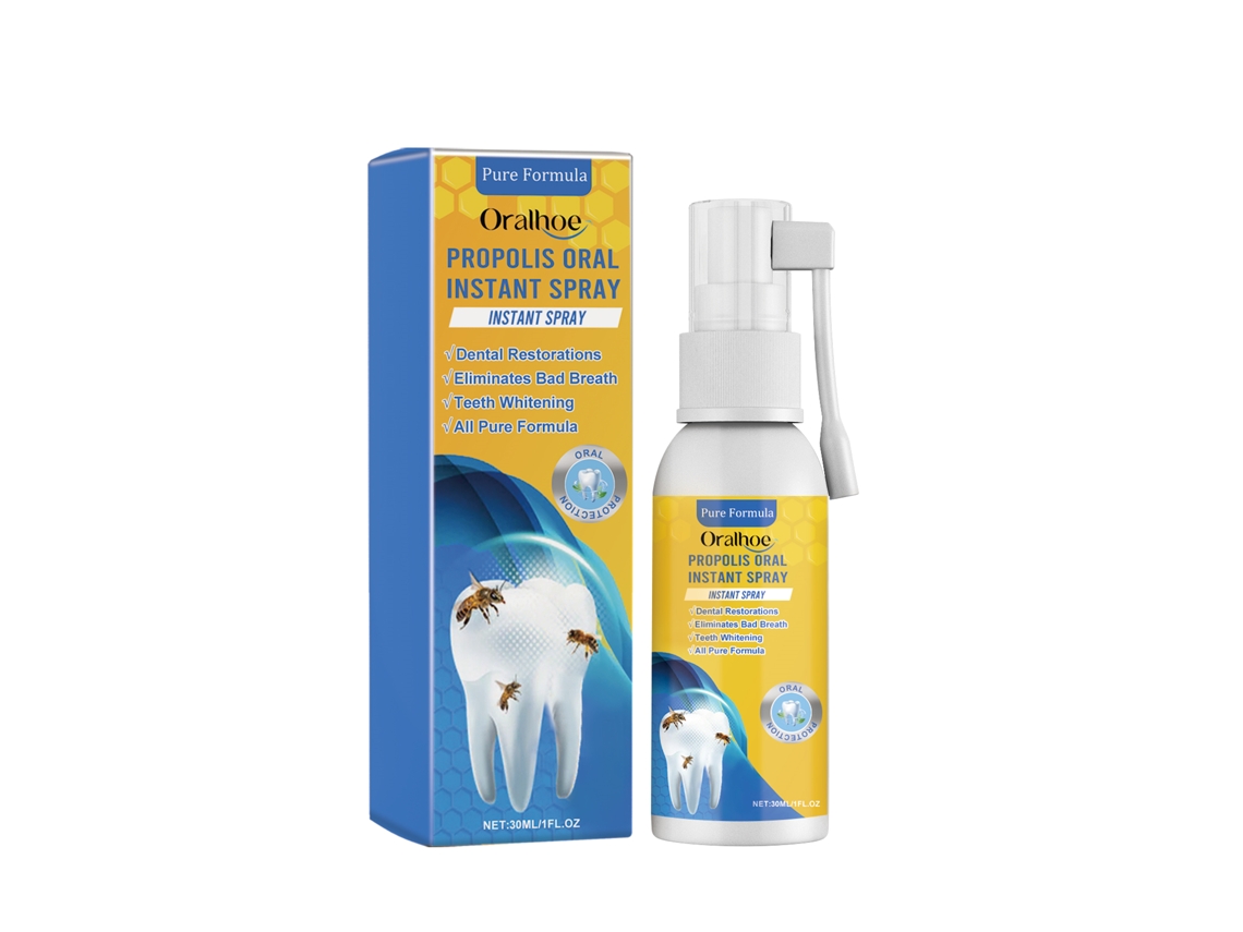 Spray bucal con propóleo para el cuidado bucal