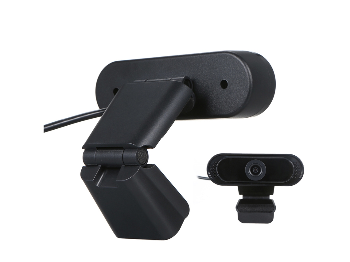 Webcam 1080p Hd Con Micrófono Para Conferencia De Vídeo, Streaming Y Grabación Luz Dourada