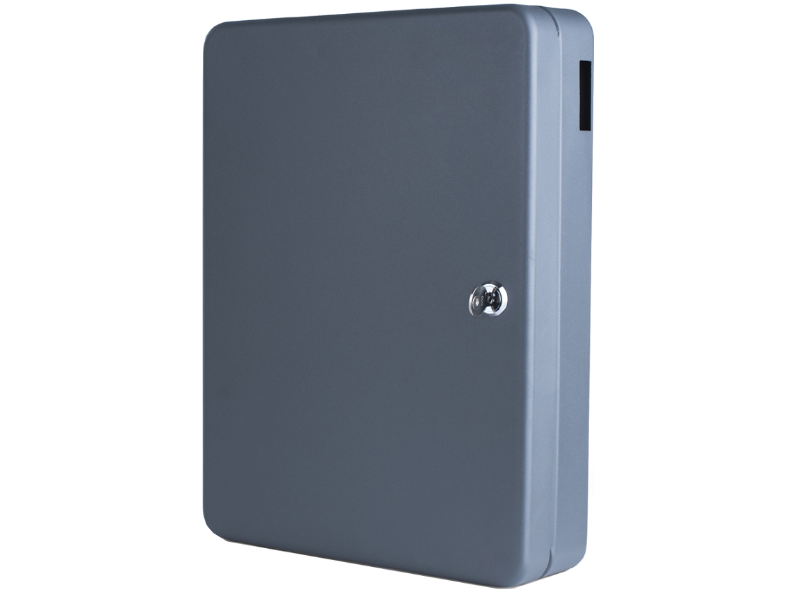 Caja de Llaves PAVO para 140 Llaves Gris Oscuro
